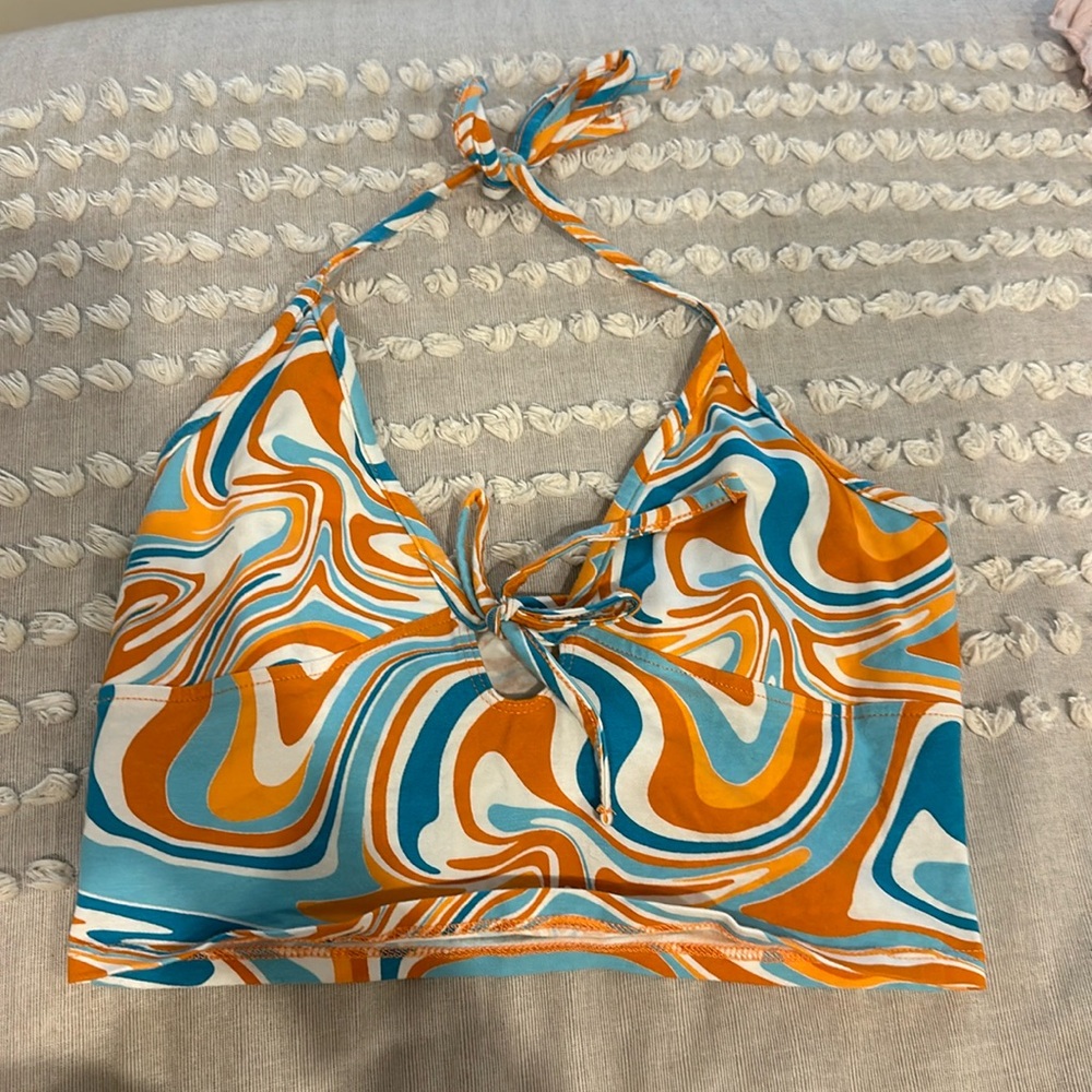 Garage Abstract Crop top